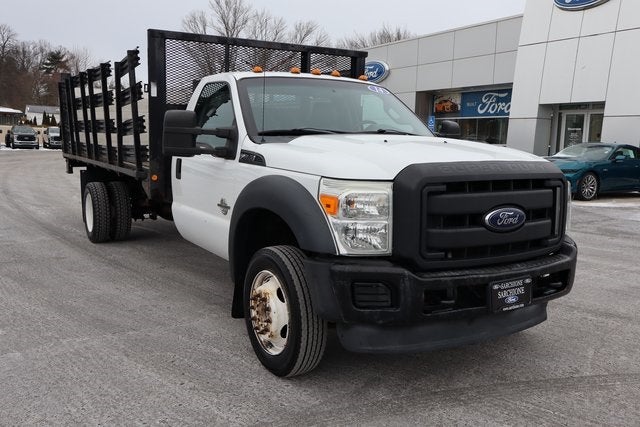 2014 Ford F-450SD XL DRW w/16.5' Stake Body & Rear Tommy Lift Gate