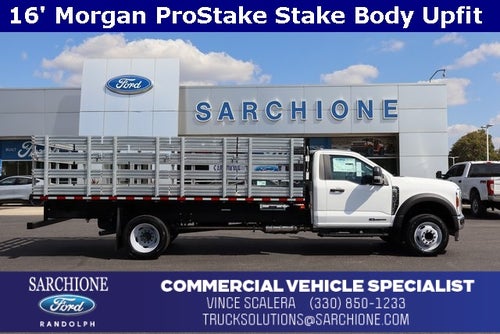 2025 Ford F-550SD XL DRW w/16' Morgan ProStake Stake Body