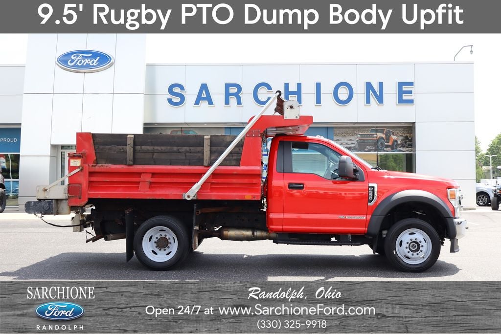 2021 Ford F-550SD XL DRW w/9.5' Rugby PTO Dump Body