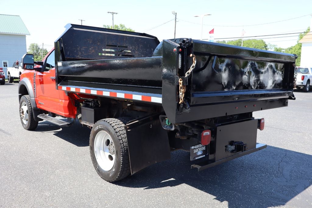 2023 Ford F-550SD XL DRW w/9' Rugby D-Series PTO Dump Body