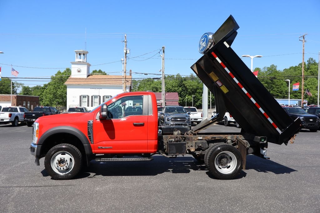2023 Ford F-550SD XL DRW w/9' Rugby D-Series PTO Dump Body