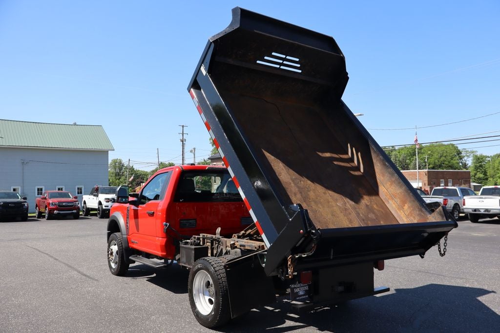 2023 Ford F-550SD XL DRW w/9' Rugby D-Series PTO Dump Body