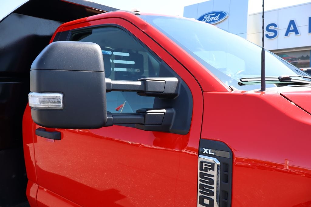 2023 Ford F-550SD XL DRW w/9' Rugby D-Series PTO Dump Body