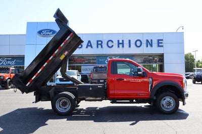 2023 Ford F-550SD XL DRW w/9' Rugby D-Series PTO Dump Body
