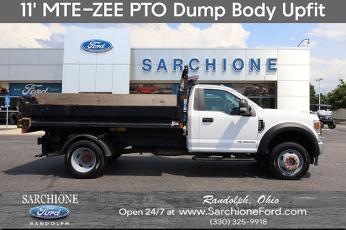 2022 Ford F-550SD XL DRW w/11' MTE-ZEE PTO Dump Body