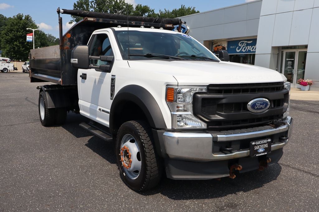 2022 Ford F-550SD XL DRW w/11' MTE-ZEE PTO Dump Body