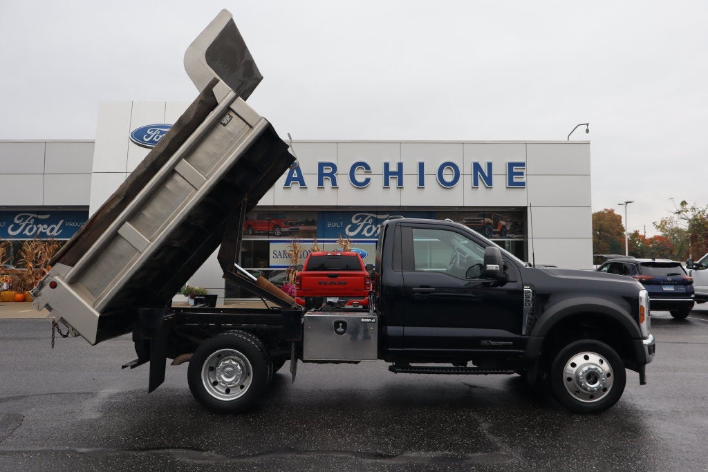 2024 Ford F-550SD XLT DRW w/9.5' Galion Aluminum PTO Dump
