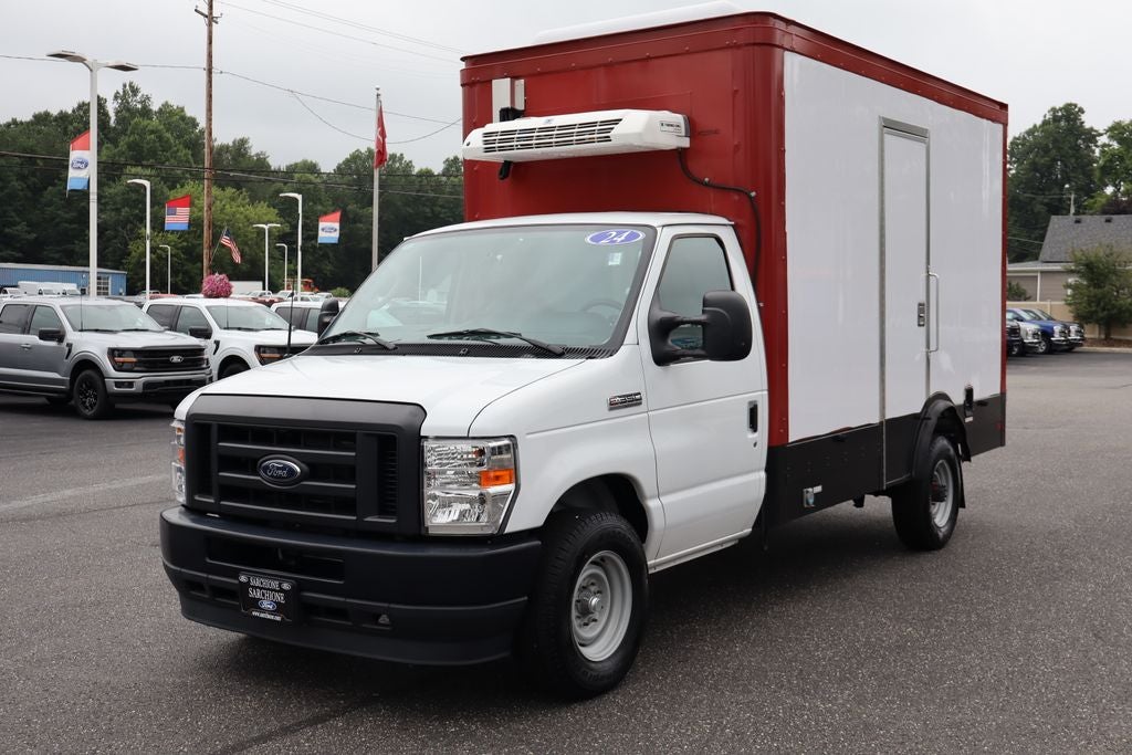2024 Ford E-350SD Cutaway w/13' Supreme Refrigerator/Freezer Cargo Box