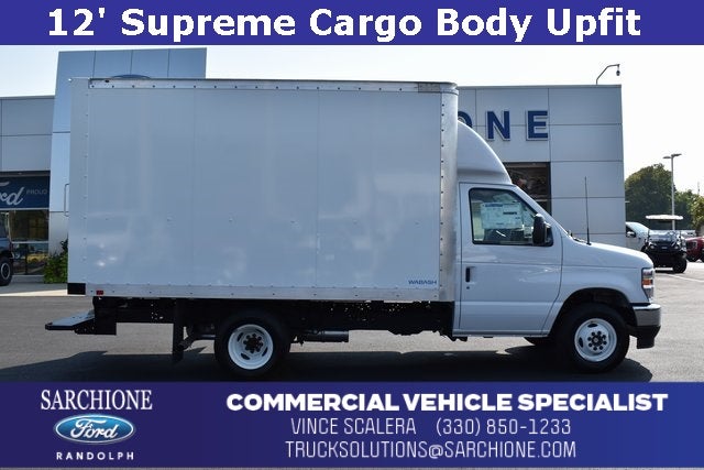 2025 Ford E-350SD Cutaway DRW w/12' Supreme Cargo Body