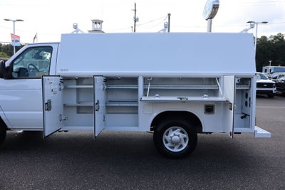2026 Ford E-350SD Cutaway w/11' Reading Aluminum Classic Service Body