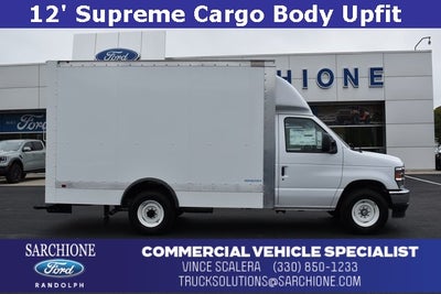 2025 Ford E-350SD Cutaway w/12' Supreme Cargo Body