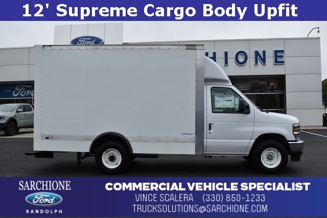 2025 Ford E-350SD Cutaway w/12' Supreme Cargo Body