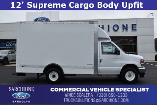 2025 Ford E-350SD Cutaway w/12' Supreme Cargo Body