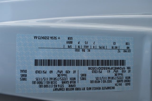 2025 Ford E-350SD Cutaway DRW w/12' Supreme Cargo Body