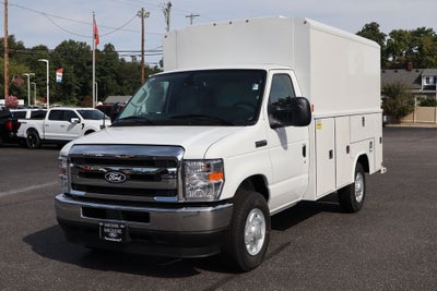 2026 Ford E-350SD Cutaway w/7' Reading Aluminum Classic Service Body