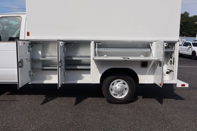 2026 Ford E-350SD Cutaway w/7' Reading Aluminum Classic Service Body