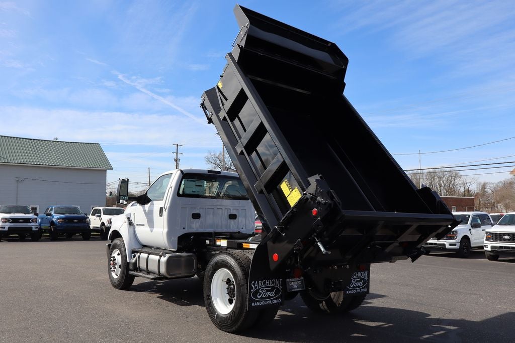 2026 Ford F-750SD DRW w/10' Galion PTO Dump Body