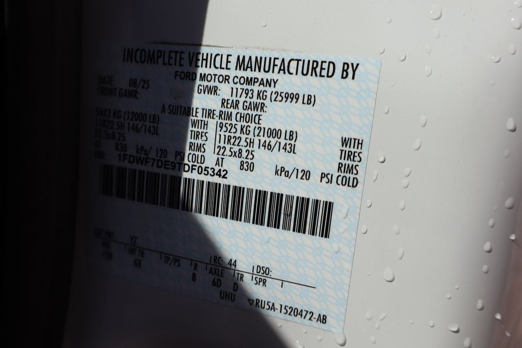 2026 Ford F-750SD DRW w/10' Galion PTO Dump Body