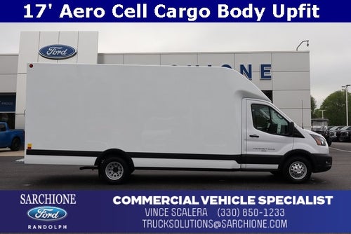 2025 Ford Transit-350 HD LR DRW Cutaway w/17' Aero Cell Cargo Body
