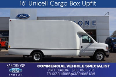 2027 Ford E-450SD Cutaway DRW w/16' Unicell Cargo Box