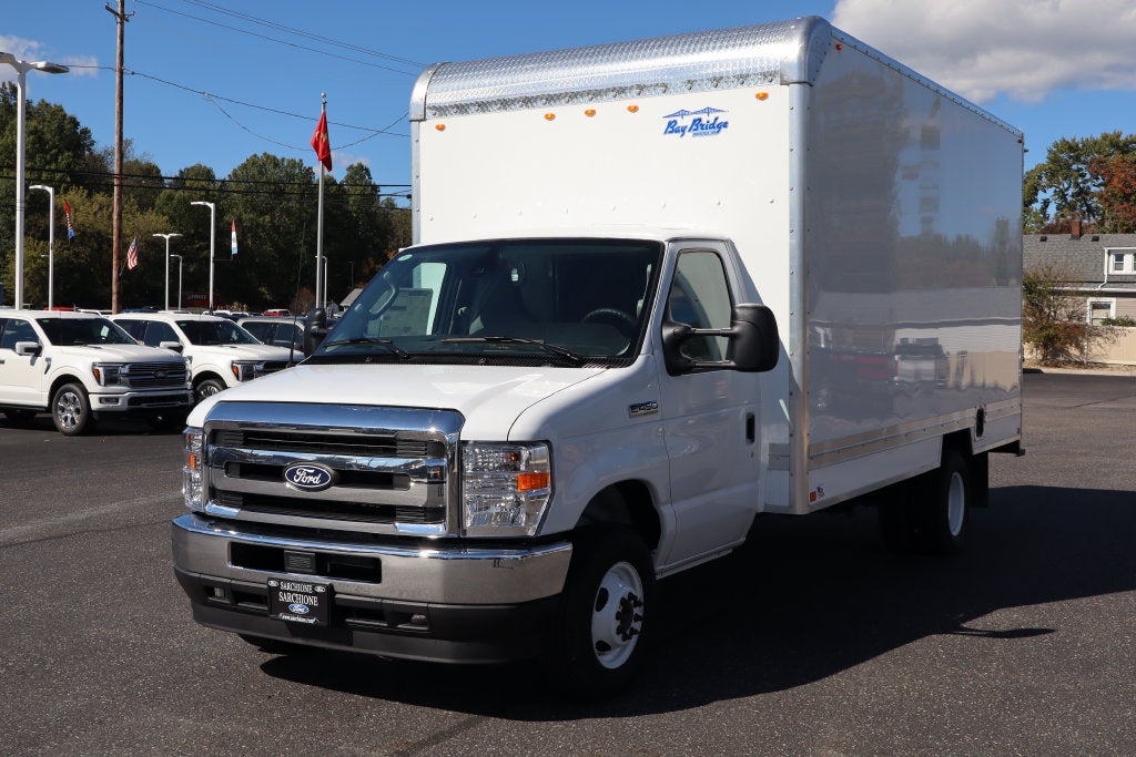 2027 Ford E-450SD Cutaway DRW w/16' Bay Bridge Cargo Box