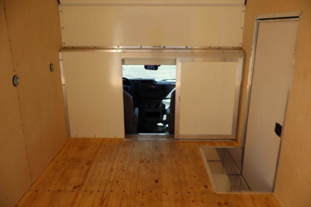 2027 Ford E-450SD Cutaway DRW w/16' Bay Bridge Cargo Box