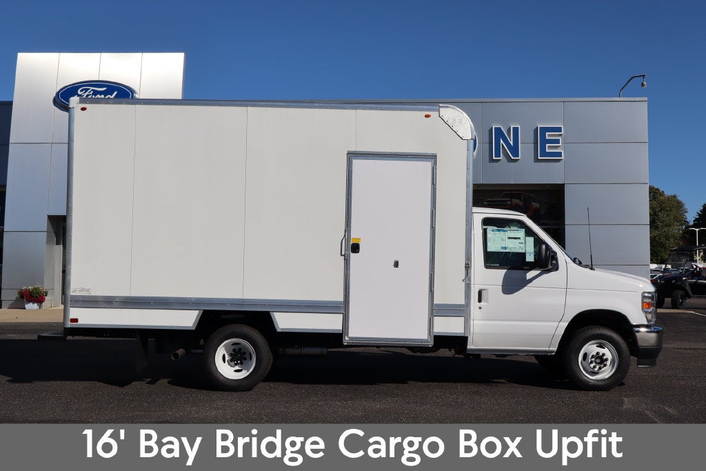 2027 Ford E-450SD Cutaway DRW w/16' Bay Bridge Cargo Box