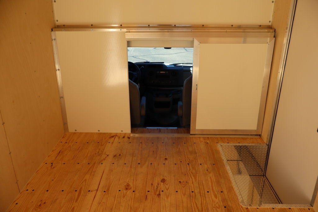 2027 Ford E-450SD Cutaway DRW w/16' Bay Bridge Cargo Box