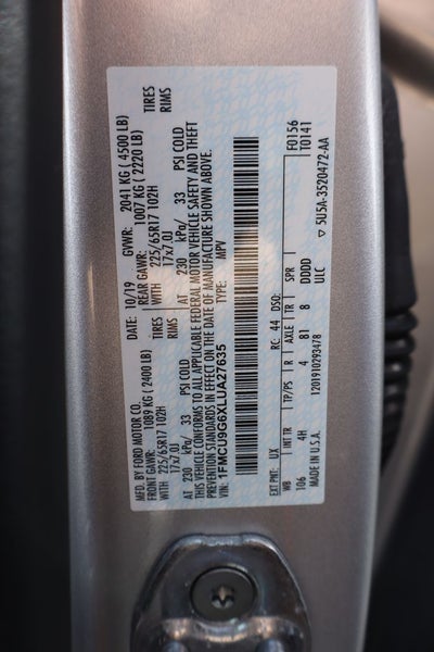 2020 Ford Escape SE