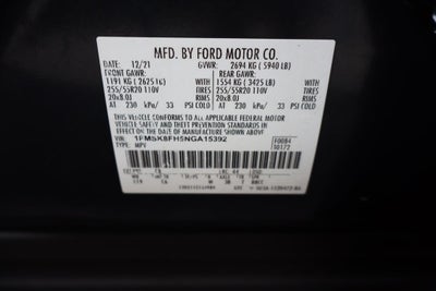 2022 Ford Explorer Limited