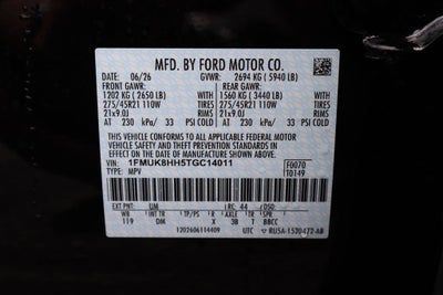 2026 Ford Explorer Platinum