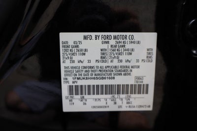 2025 Ford Explorer Platinum