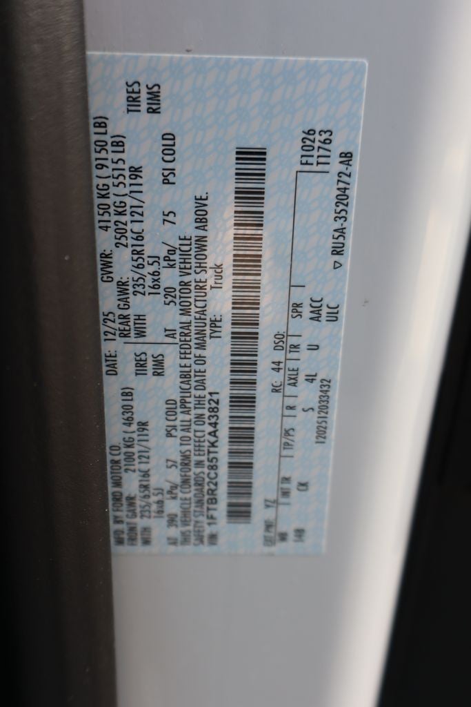 2026 Ford Transit-250 MR