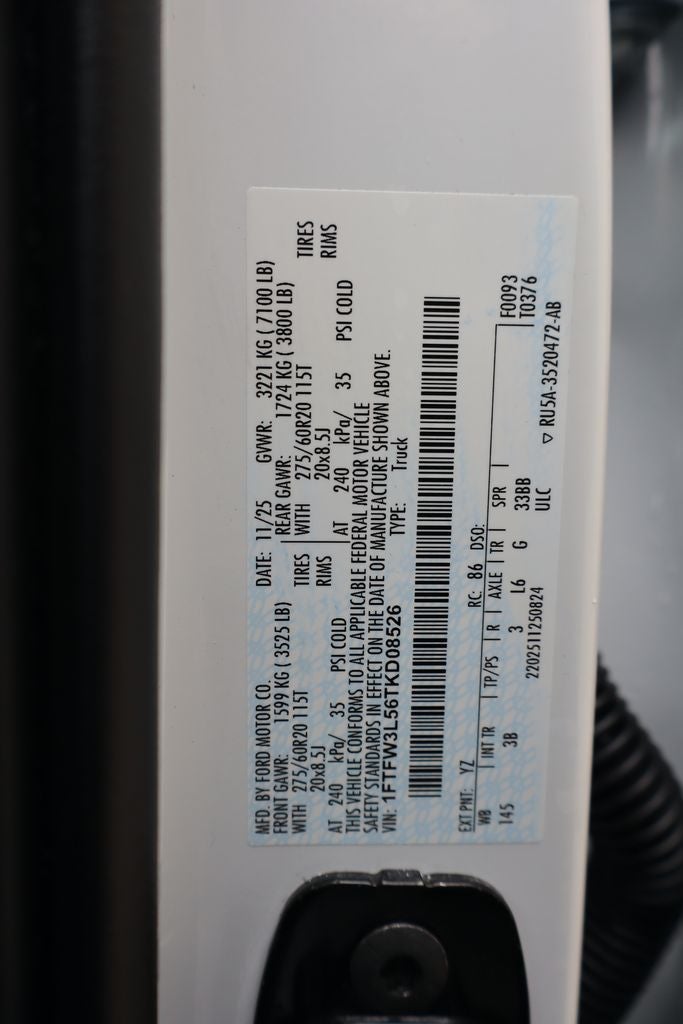 2026 Ford F-150 XLT Black Widow Edition