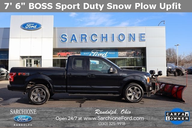 2020 Ford F-150 XLT w/BOSS Sport Duty Snow Plow