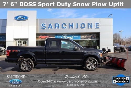 2020 Ford F-150 XLT w/BOSS Sport Duty Snow Plow