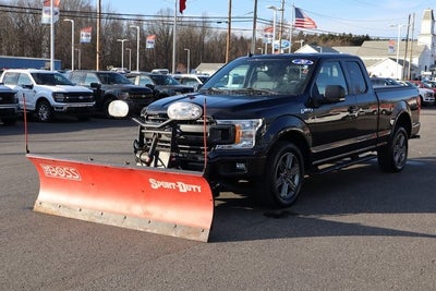 2020 Ford F-150 XLT w/BOSS Sport Duty Snow Plow