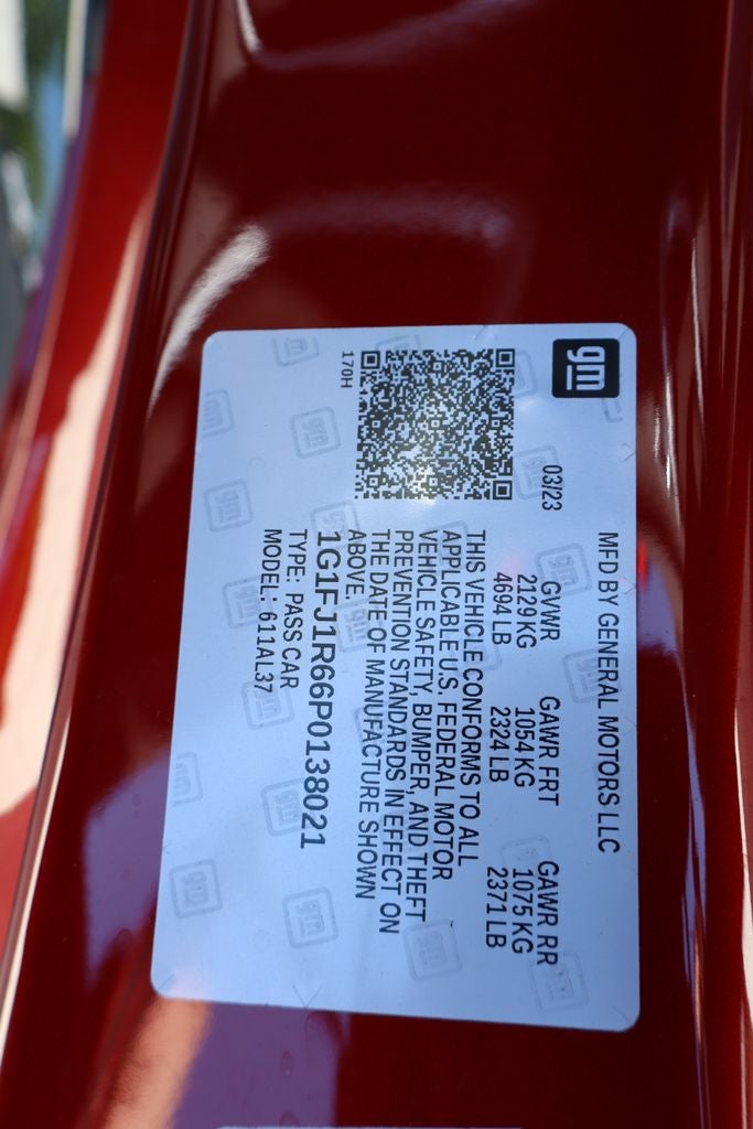 2023 Chevrolet Camaro ZL1