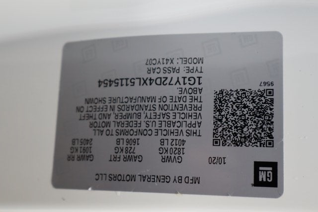 2020 Chevrolet Corvette Stingray 2LT