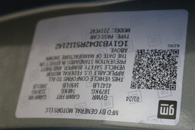 2024 Chevrolet Corvette Stingray 2LT