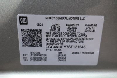 2025 Chevrolet Silverado 3500HD LTZ