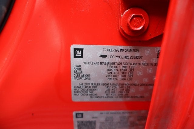 2020 Chevrolet Silverado 1500 Custom Trail Boss