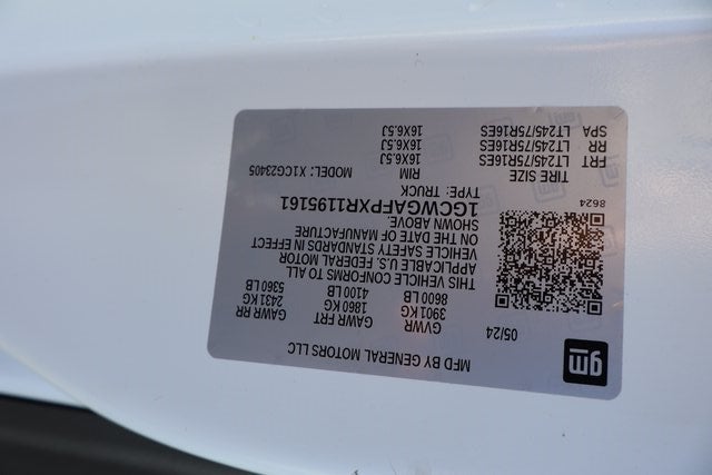 2024 Chevrolet Express 2500 Work Van Cargo