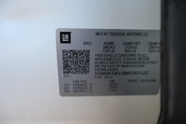 2021 Chevrolet Suburban High Country