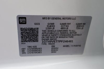 2023 GMC Sierra 3500HD AT4