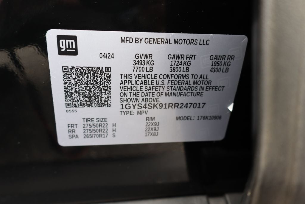 2024 Cadillac Escalade ESV V-Series 20th Anniversary