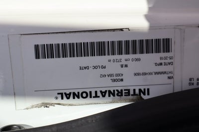 2019 International 4300 DRW w/26.5' Supreme Cargo Box