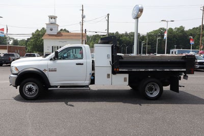 2015 RAM 5500HD Tradesman DRW w/Stahl Backpack 9' Dump Body