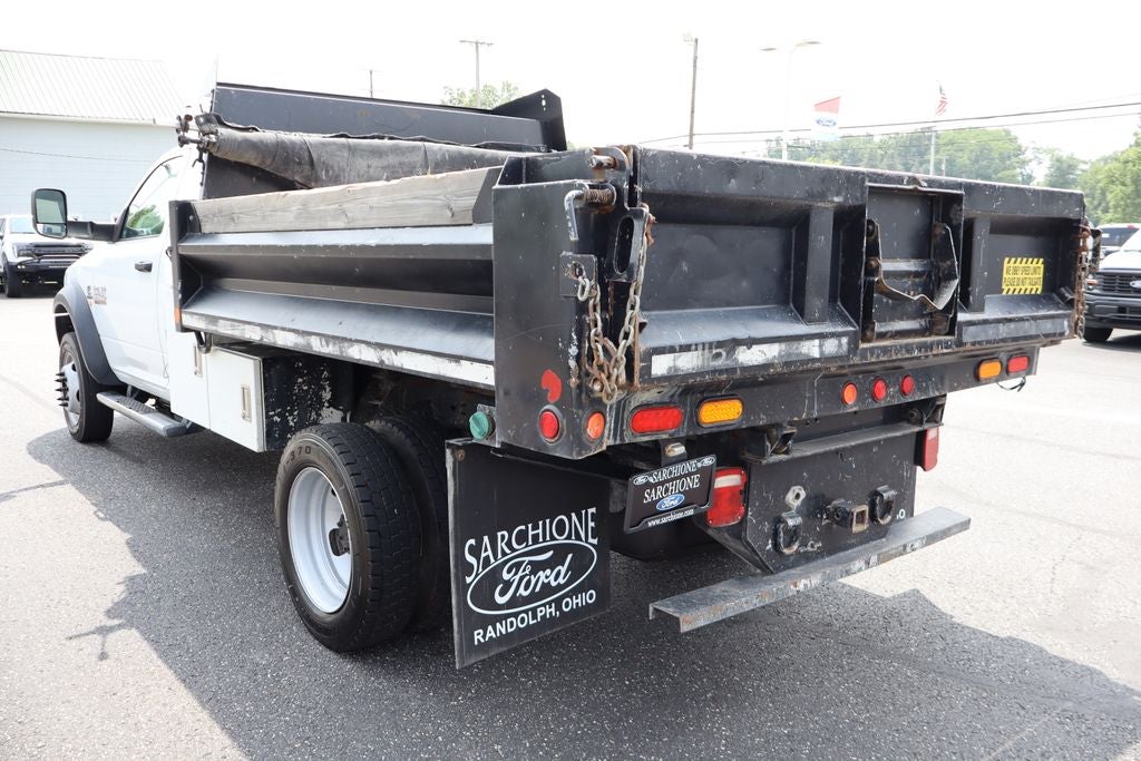 2015 RAM 5500HD Tradesman DRW w/Stahl Backpack 9' Dump Body