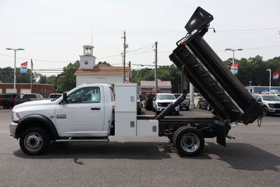 2015 RAM 5500HD Tradesman DRW w/Stahl Backpack 9' Dump Body